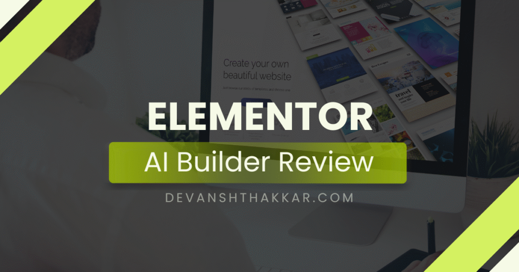 Elementor AI builder review