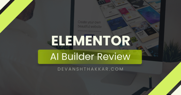 Elementor AI Builder – My Honest Developer Review 2025