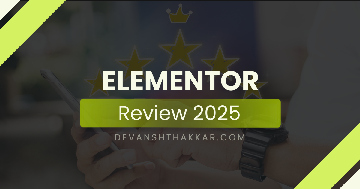 Elementor review 2025
