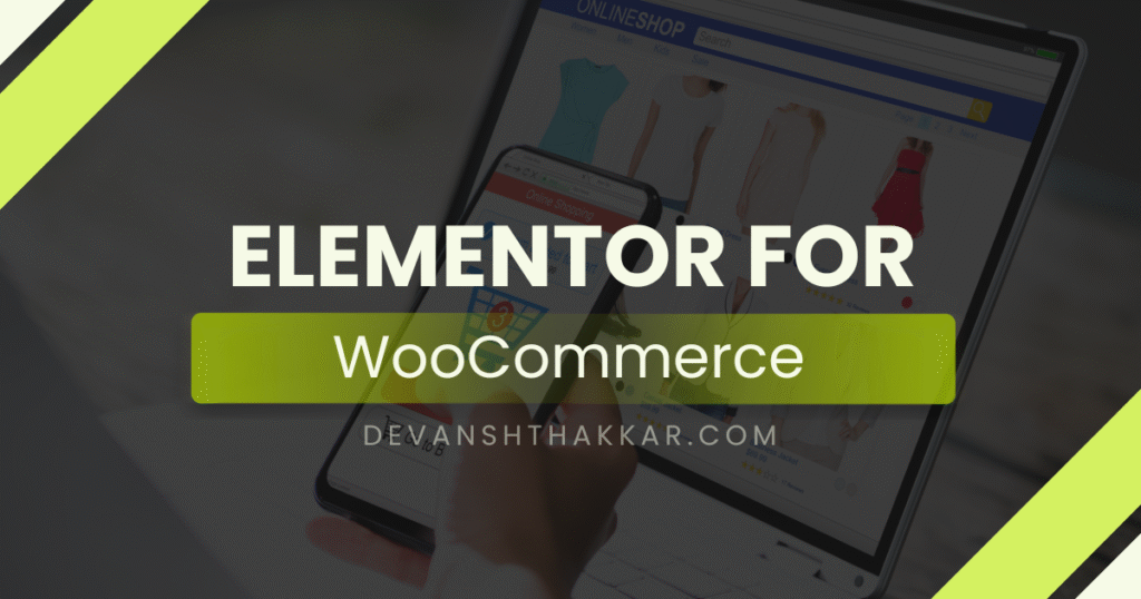 elementor for woocommerce