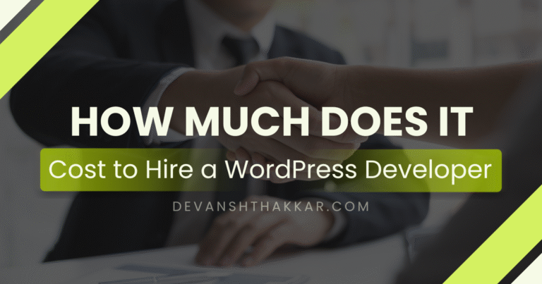 How Much Does It Cost to Hire a WordPress Developer in 2025?