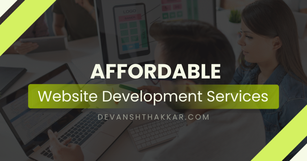 affordable website development services