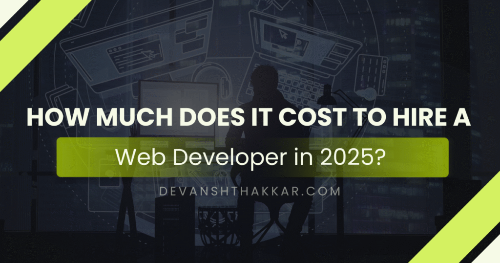 How Much Does It Cost to Hire a Web Developer