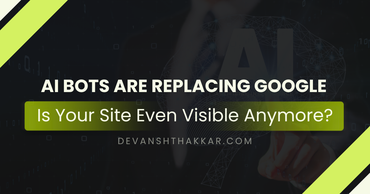AI Bots Replacing Google
