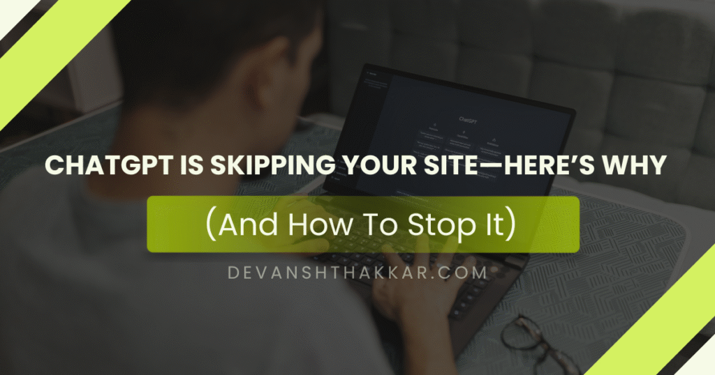 ChatGPT Website Visibility