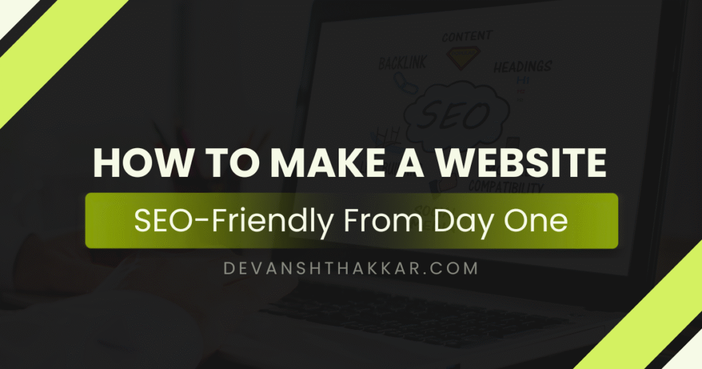 make a website SEO-friendly