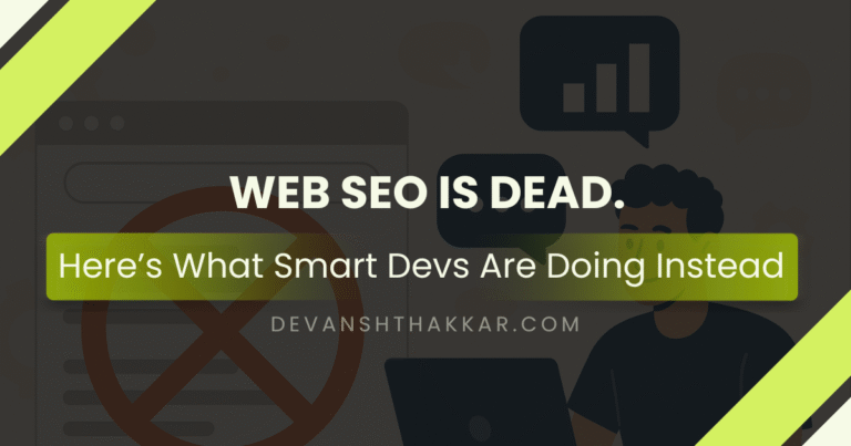 AI SEO Strategy for Developers, What Smart Devs Do Now