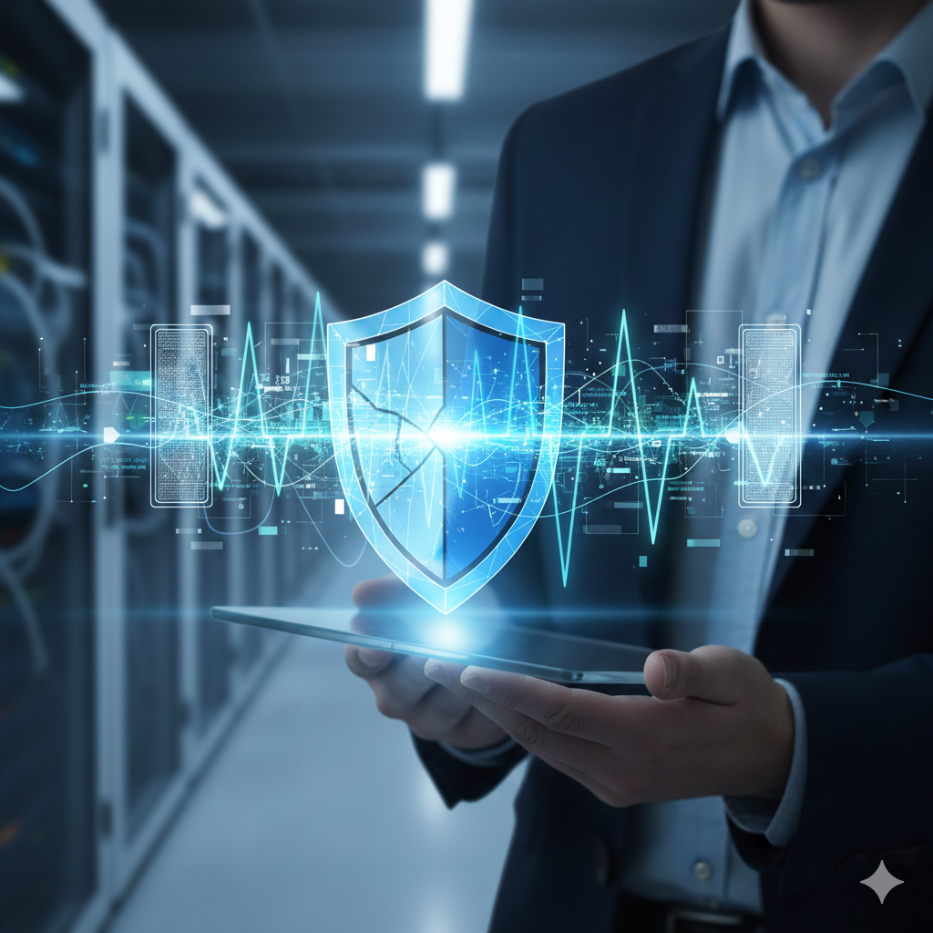 WordPress Security Hardening showing file integrity monitoring, malware scanning, and vulnerability detection across plugin and theme files