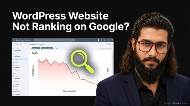 WordPress Website Not Ranking on Google? 12 Fixes (2026)