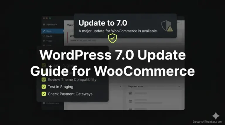 WordPress 7.0 Update Guide for WooCommerce Stores (2026)