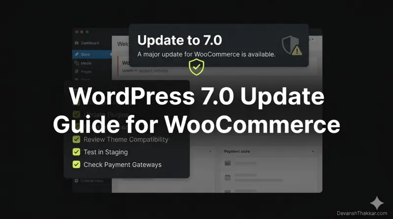 WordPress 7.0 Update Guide for WooCommerce Stores (2026)