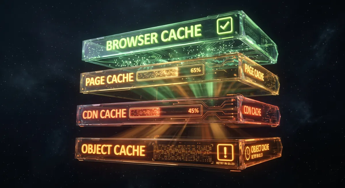 Bricks Builder performance settings panel with regenerate CSS files button and cache management interface