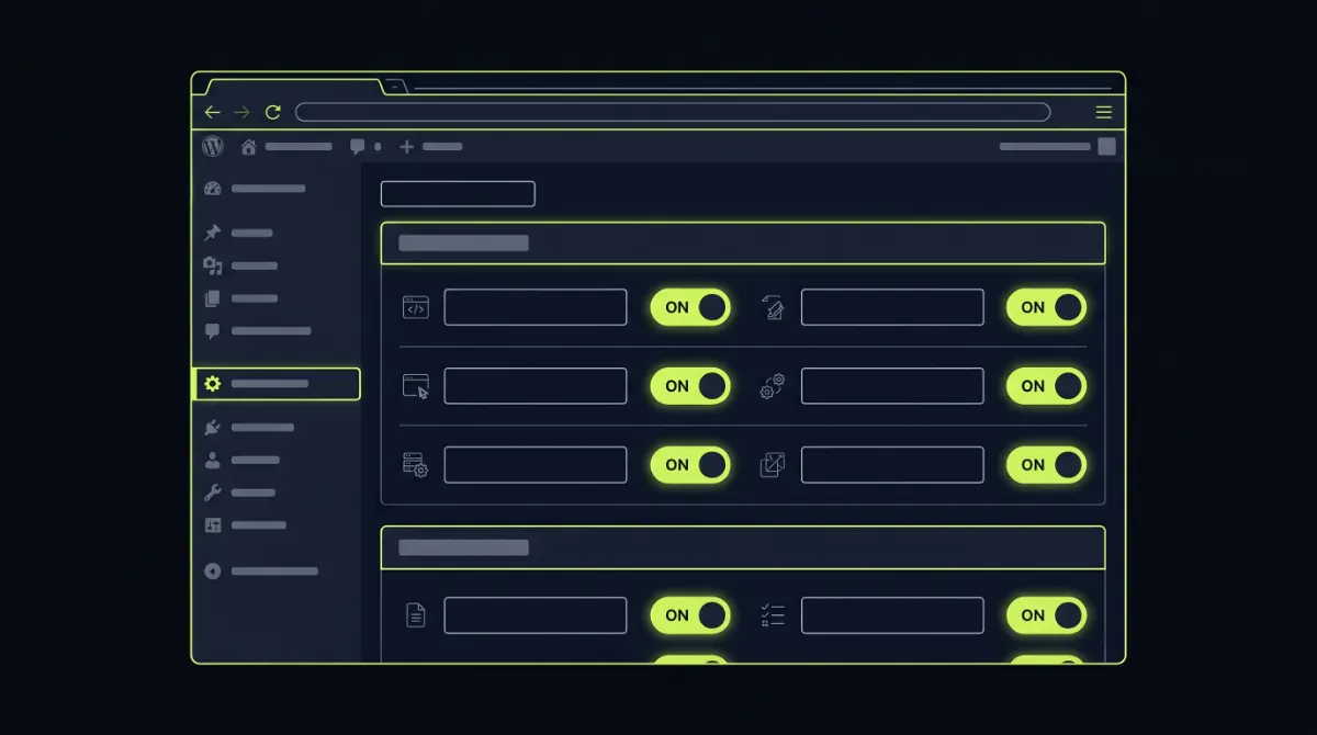 LiteSpeed Cache page optimization settings showing critical CSS toggle and CSS asynchronous load