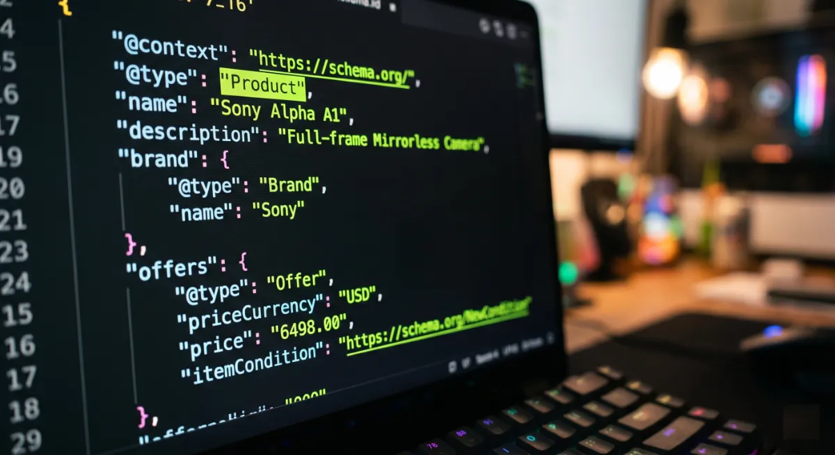 Structured data schema that helps a WordPress page appear in Google AI Overviews