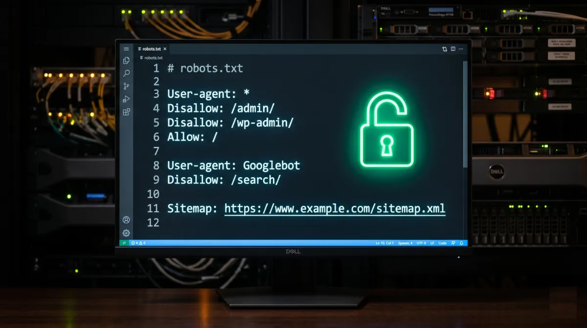 A WordPress robots file allowing AI crawlers like GPTBot and PerplexityBot