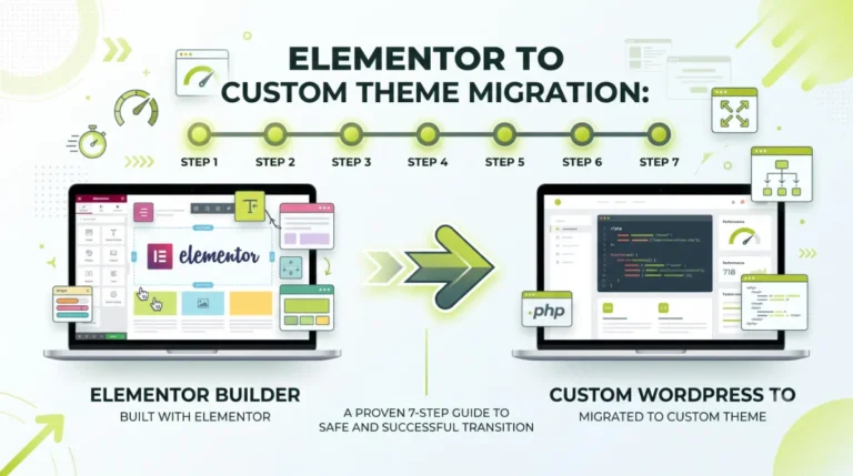 Elementor to Custom Theme Migration: 7 Safe, Proven Steps