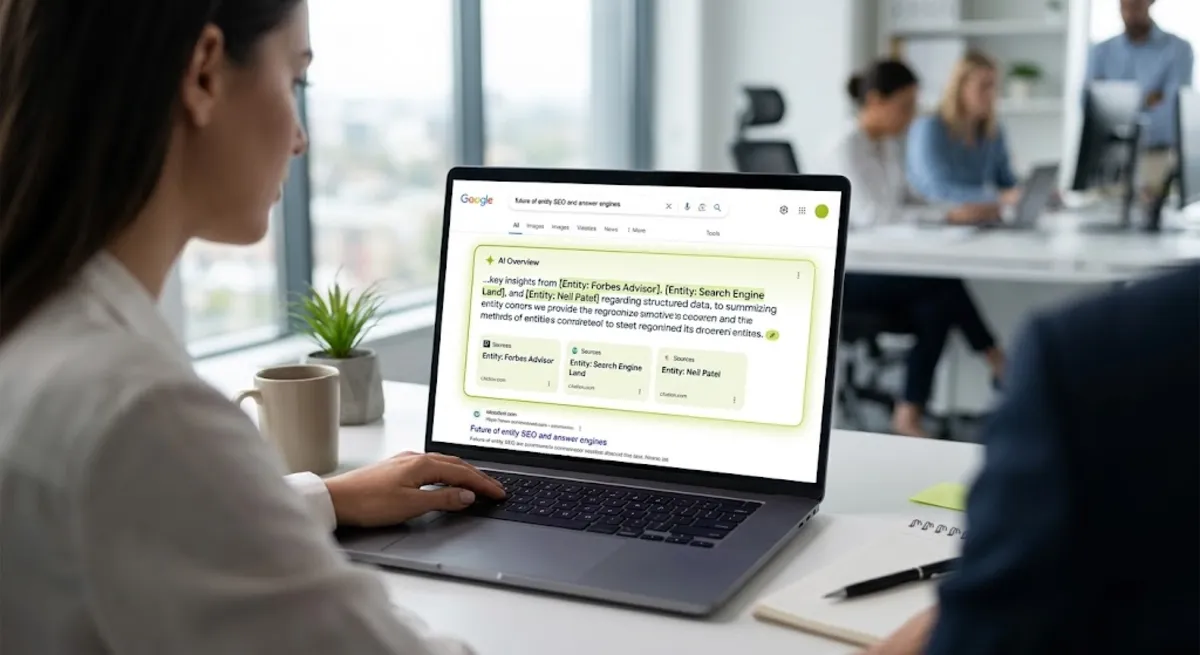 Entity SEO in the AI era: recognized entities getting cited by AI Overviews and answer engines