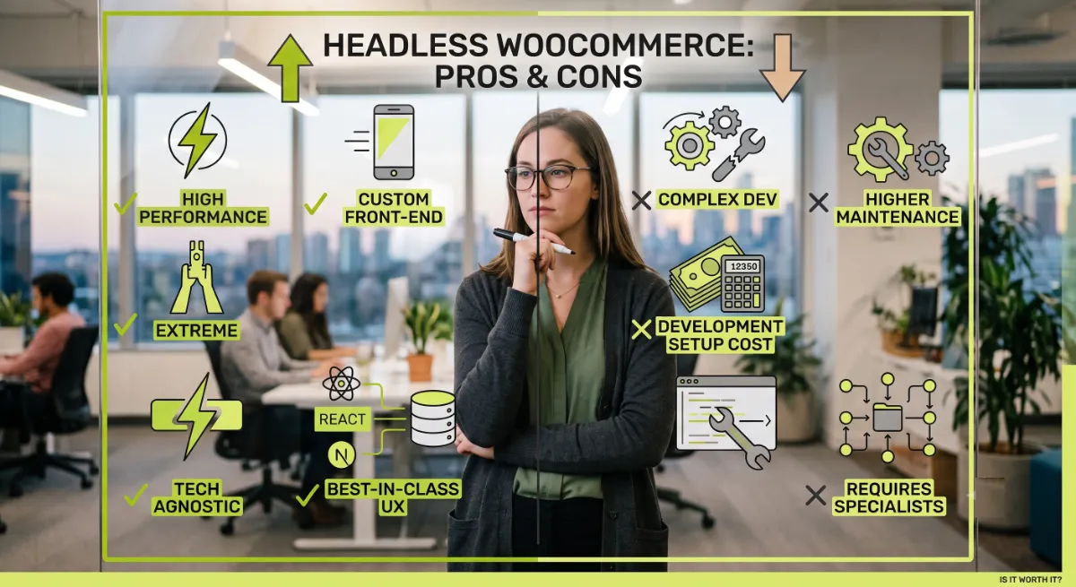 Headless WooCommerce Pros and Cons: Is It Worth It?