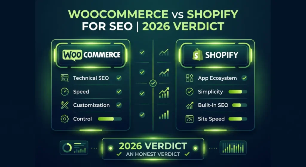 WooCommerce vs Shopify for SEO: An Honest 2026 Verdict