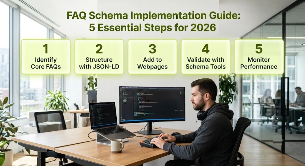 FAQ Schema Implementation Guide: 5 Essential Steps for 2026