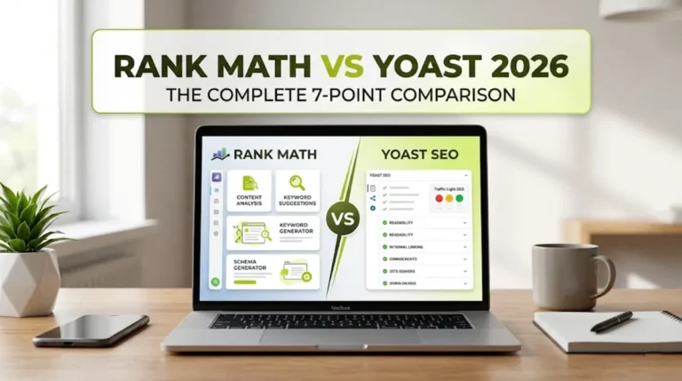Rank Math vs Yoast 2026: The Complete 7-Point Comparison