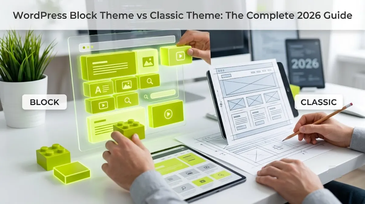 WordPress Block Theme vs Classic Theme: The Complete 2026 Guide